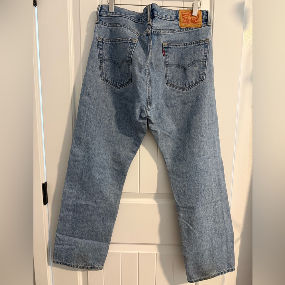 Levi's Light Blue Relaxed Jeans